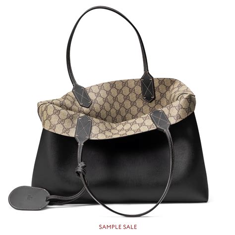 gucci black bucket tote bag|gucci tote bags lowest price.